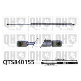 Achetez des Vérin de coffre QUINTON HAZELL QTS840155 à prix pour 21,30 €