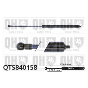 Achetez des Vérin de coffre QUINTON HAZELL QTS840158 à prix pour 31,50 €