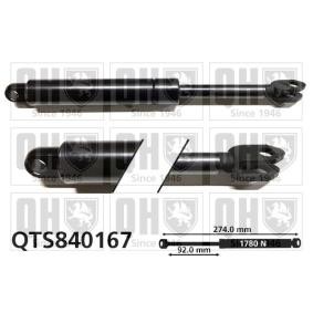 Achetez des Vérin de coffre QUINTON HAZELL QTS840167 à prix pour 39,78 €