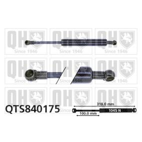 Achetez des Vérin de coffre QUINTON HAZELL QTS840175 à prix pour 40,89 €