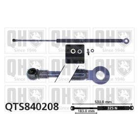 Köp Gasfjäder till baklucka av QUINTON HAZELL QTS840208 till det låga priset 674,11 kr