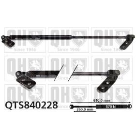 Heckklappendämpfer QTS840228 von QUINTON HAZELL günstig für 41,96 € online kaufen