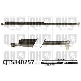 Achetez des Vérin de coffre QUINTON HAZELL QTS840257 à prix pour 49,02 €