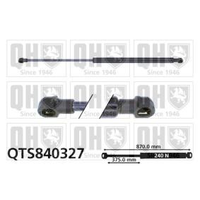 Achetez des Vérin de coffre QUINTON HAZELL QTS840327 à prix pour 37,16 €