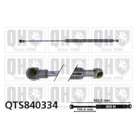 Achetez des Vérin, vitre arrière QUINTON HAZELL QTS840334 à prix pour 39,44 €