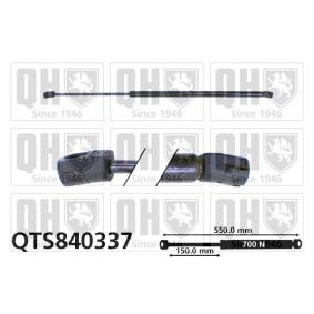 Achetez des Vérin de coffre QUINTON HAZELL QTS840337 à prix pour 25,46 €