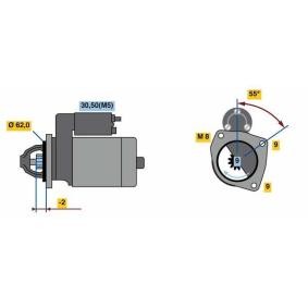Köp Startmotor av BOSCH F 000 AL0 327 till det låga priset 4065,67 kr