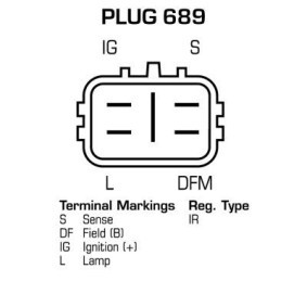 Lichtmaschine von DELCO REMY
