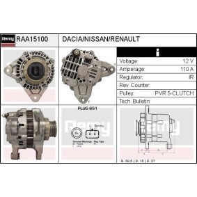 Lichtmaschine von DELCO REMY