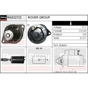 Anlasser RAS32722