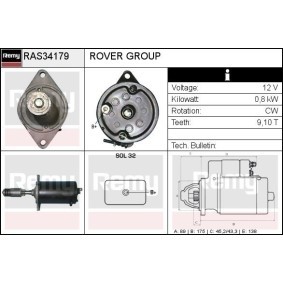 Anlasser RAS34179