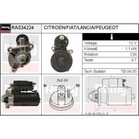 Köp Startmotor av DELCO REMY RAS34224 till det låga priset 1370,82 kr