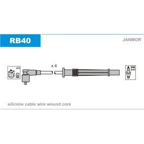 Compre Jogo de cabos de ignição da JANMOR RB40 a um preço baixo por 32,32 €