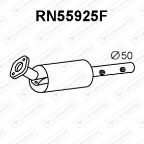 RENAULT Partikelfilter (DPF) von VENEPORTE