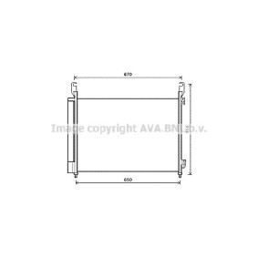 Klimakondensator für RENAULT von AVA COOLING SYSTEMS