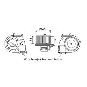 Osta Sähkömoottori, sisätilanpuhallin AVA COOLING SYSTEMS:llä RT8594 edullisesti hintaan 159,67 €
