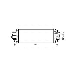 Kjøp Intercooler av AVA COOLING SYSTEMS RTA4358 til den lave prisen 2879,49 NOK