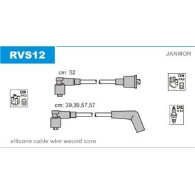 Compre Jogo de cabos de ignição da JANMOR RVS12 a um preço baixo por 20,87 €