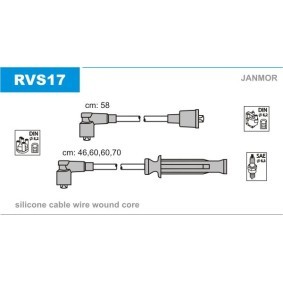 Compre Jogo de cabos de ignição da JANMOR RVS17 a um preço baixo por 41,78 €