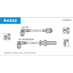 Compre Jogo de cabos de ignição da JANMOR RVS20 a um preço baixo por 28,16 €
