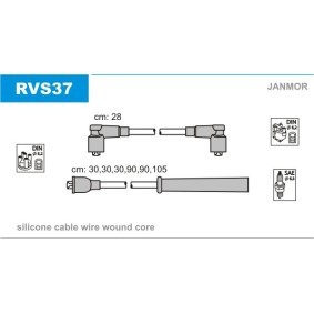 Compre Jogo de cabos de ignição da JANMOR RVS37 a um preço baixo por 27,60 €