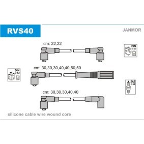 Compre Jogo de cabos de ignição da JANMOR RVS40 a um preço baixo por 47,46 €