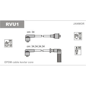 Compre Jogo de cabos de ignição da JANMOR RVU1 a um preço baixo por 12,43 €