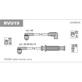 Compre Jogo de cabos de ignição da JANMOR RVU19 a um preço baixo por 27,65 €