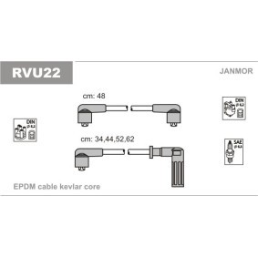 Compre Jogo de cabos de ignição da JANMOR RVU22 a um preço baixo por 13,64 €