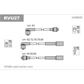Compre Jogo de cabos de ignição da JANMOR RVU27 a um preço baixo por 15,75 €