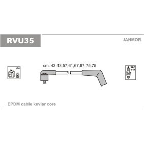 Compre Jogo de cabos de ignição da JANMOR RVU35 a um preço baixo por 18,64 €
