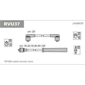 Compre Jogo de cabos de ignição da JANMOR RVU37 a um preço baixo por 18,95 €