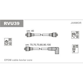 Compre Jogo de cabos de ignição da JANMOR RVU39 a um preço baixo por 15,18 €