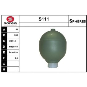 Acquista Accumulatore pressione, Sospensione / Ammortizzazione da EAI S111 a buon mercato per soli 82,52 €