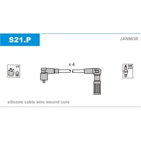 Compre Cabos de velas de JANMOR online para Nova Hatchback a preços moderados