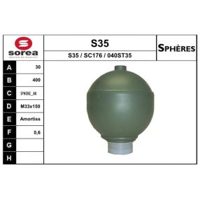 Acquista Accumulatore pressione, Sospensione / Ammortizzazione da EAI S35 a buon mercato per soli 27,79 €