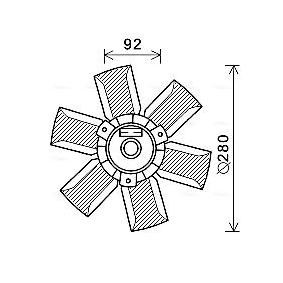 Kühlerlüfter SA7023 von AVA COOLING SYSTEMS günstig für 79,44 € online kaufen