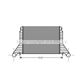 Kjøp Intercooler av PRASCO SB4024 til den lave prisen 13321,22 NOK
