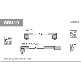 Compre Jogo de cabos de ignição da JANMOR SBU10 a um preço baixo por 10,86 €