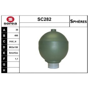 Druckspeicher, Federung / Dämpfung SC282