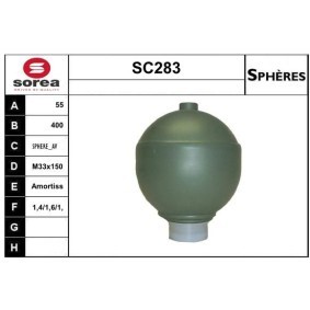 Druckspeicher, Federung / Dämpfung SC283