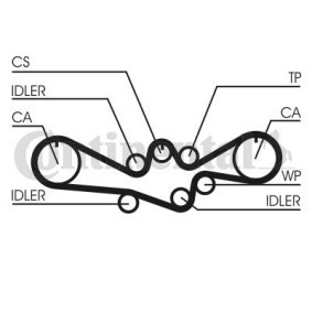 Zahnriemen CT1050
