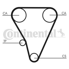 Acquista Cinghia dentata da CONTITECH CT555 a buon mercato per soli 24,93 €
