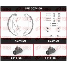 Comprar Kit frenos, disco de tambor de REMSA SPK 3074.00 a bajo precio de 80,15 €