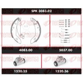 Comprar Kit frenos, disco de tambor de REMSA SPK 3083.02 a bajo precio de 67,64 €