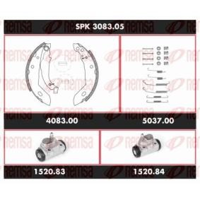 Comprar Kit frenos, disco de tambor de REMSA SPK 3083.05 a bajo precio de 80,38 €