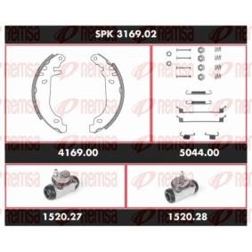 Comprar Kit frenos, disco de tambor de REMSA SPK 3169.02 a bajo precio de 82,55 €