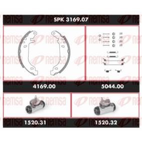 Comprar Kit frenos, disco de tambor de REMSA SPK 3169.07 a bajo precio de 66,66 €
