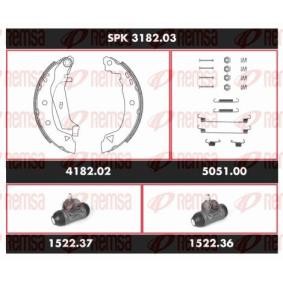 Comprar Kit frenos, disco de tambor de REMSA SPK 3182.03 a bajo precio de 92,11 €