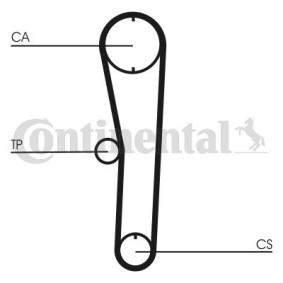 Achetez des Kit de distribution CONTITECH CT680K1 à prix pour 92,71 €